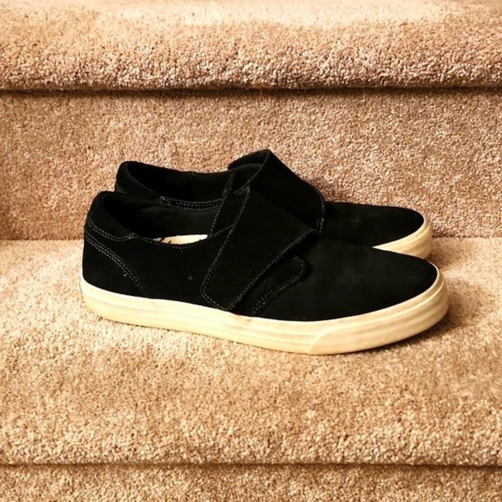 Taos "Soul" Women's Black Slip-on Shoes w/ Adjustable Straps Size 9.5